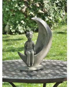 Der Kleine Prinz im Mond,©Antoine de Saint-Exupéry