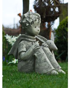 Der Kleine Prinz mit Schal,© de Saint-Exupéry