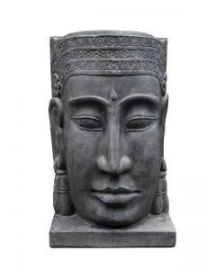 (P-WGKH02-147AF) Khmer-Kopf als Wasserspiel XL