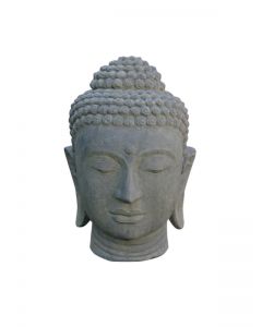 (PL-WGBH01-075AF) Buddha-Kopf als Wasserspiel