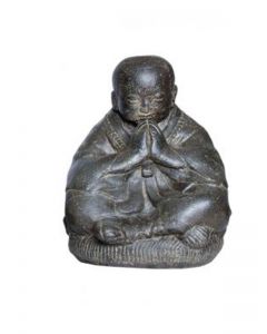 (PL-SM-030AF) Sitzender Mönch, Steinguss