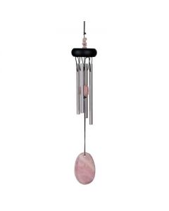 Woodstock Precious Stones Chime - Rosenquarz