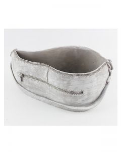 Pflanzgefäß "Handtasche", groß, Zementguss
